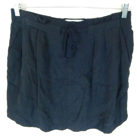 See by Chloe Black Paper bag Mini Skirt - Picture 1 of 5